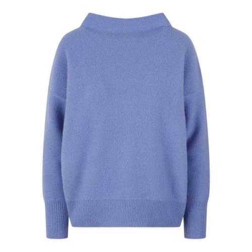 Comfortabele Cashmere Trui Vince , Blue , Dames