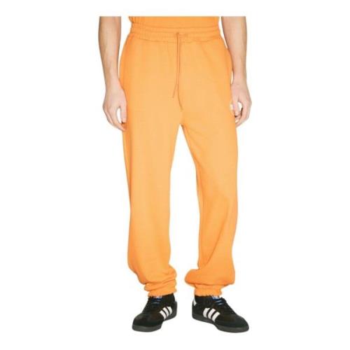 Logo Print Track Pants Boiler Room , Orange , Heren