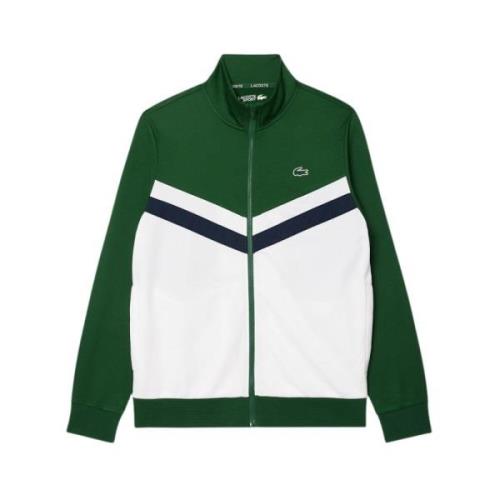 Groene Sweater voor Mannen Aw24 Lacoste , Multicolor , Heren