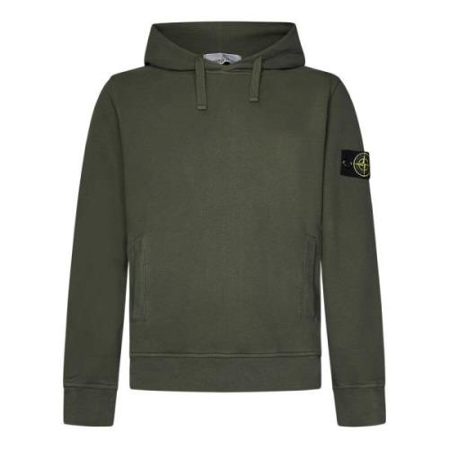 Groene Sweater Aw24 Stone Island , Green , Heren