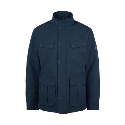 Waterdichte Duke Jas Fw23 Barbour , Blue , Heren