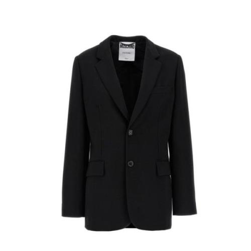 Stijlvolle Blazers voor een chique uitstraling Moschino , Black , Dame...