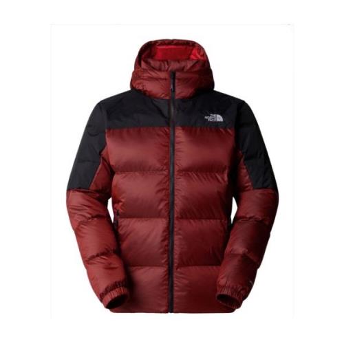 Bruine Diablo Down 2.0 Hoodie Jas The North Face , Red , Heren