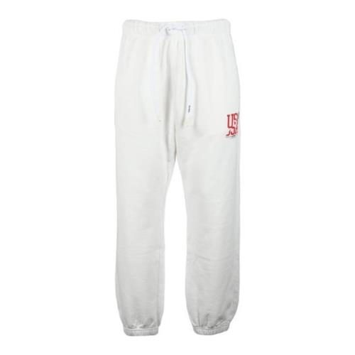 Katoenen Casual Broek Autry , White , Heren