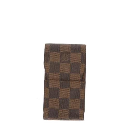 Pre-owned Canvas wallets Louis Vuitton Vintage , Brown , Dames