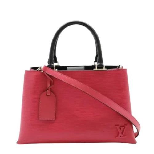 Pre-owned Leather handbags Louis Vuitton Vintage , Pink , Dames