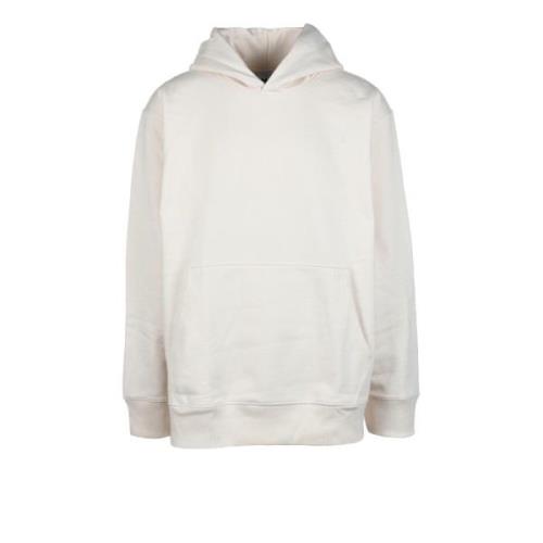 Katoenmix Sweater Adidas , White , Heren