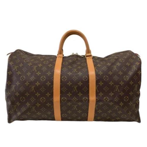 Pre-owned Canvas louis-vuitton-bags Louis Vuitton Vintage , Brown , Da...