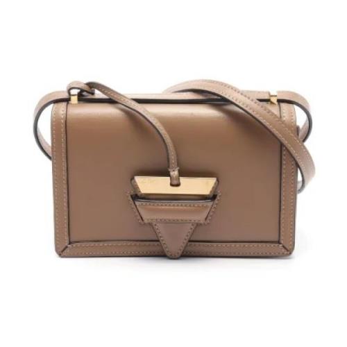 Pre-owned Leather shoulder-bags Loewe Pre-owned , Brown , Dames