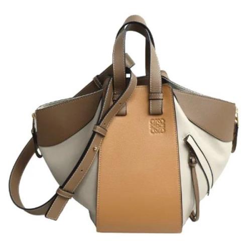 Pre-owned Leather shoulder-bags Loewe Pre-owned , Brown , Dames