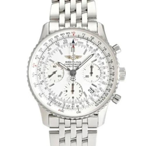 Pre-owned Glass watches Breitling Pre-owned , Gray , Heren