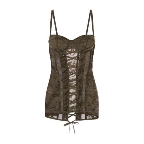 Camo Kant Bodice X Savage Fenty Diesel , Brown , Dames