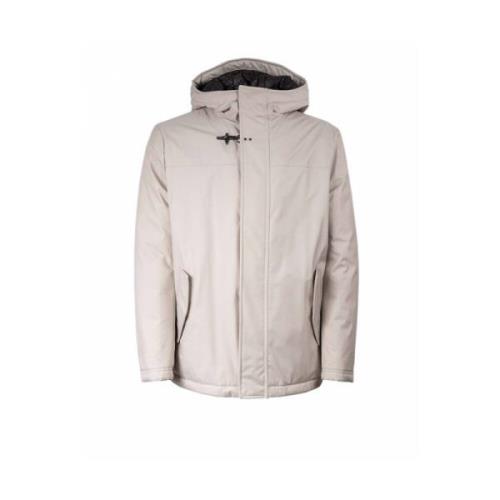 Gevilt Hooded Caban Jas Fay , Beige , Heren