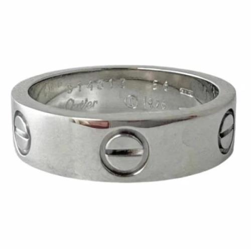 Pre-owned White Gold rings Cartier Vintage , Gray , Unisex