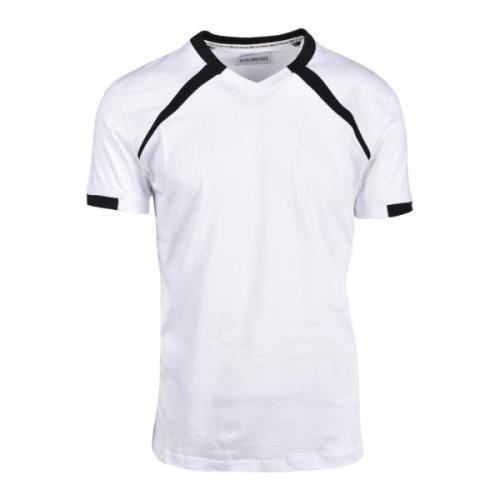 Katoenen T-shirt Bikkembergs , White , Heren