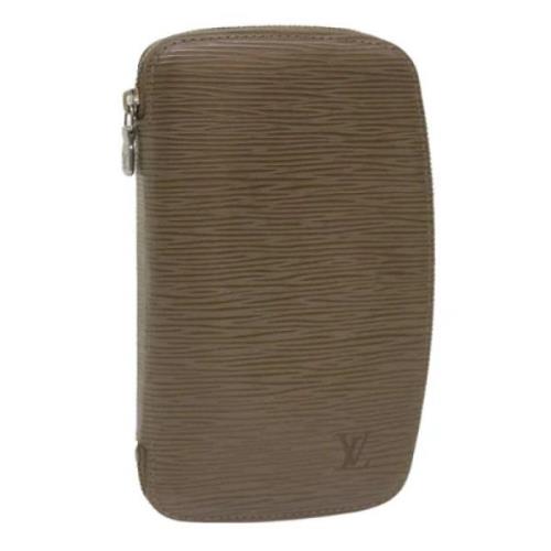 Pre-owned Canvas wallets Louis Vuitton Vintage , Brown , Dames