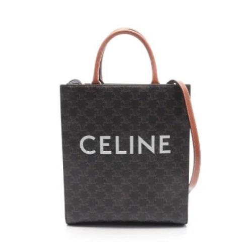 Pre-owned Canvas totes Celine Vintage , Brown , Dames