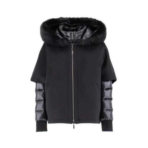 Winter jas Moorer , Black , Dames