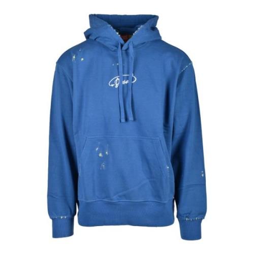 Stijlvolle Katoenen Sweatshirt voor Mannen Diesel , Blue , Heren