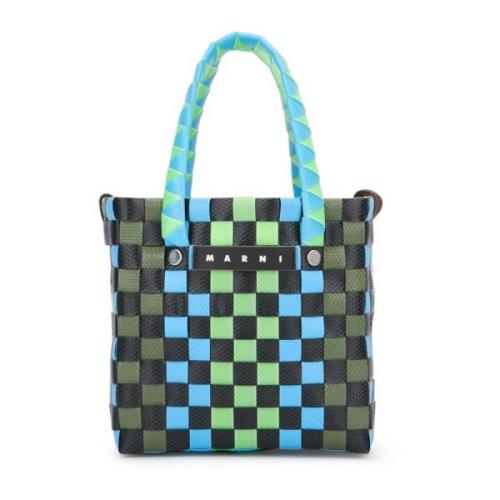 Micro Manden Tas met Riem Marni , Multicolor , Dames