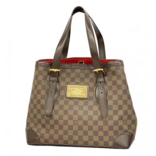 Pre-owned Canvas totes Louis Vuitton Vintage , Brown , Dames