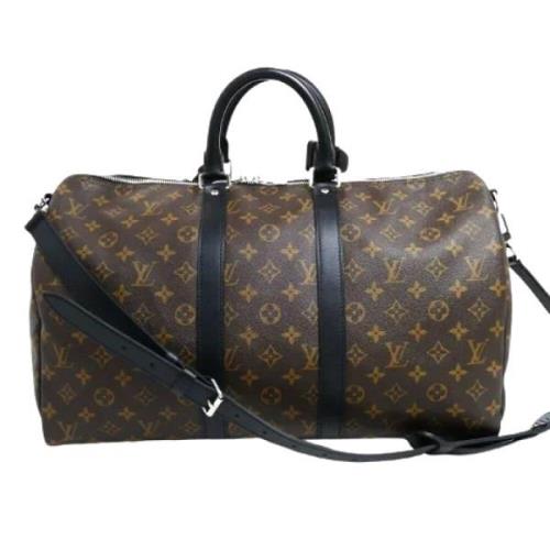 Pre-owned Canvas louis-vuitton-bags Louis Vuitton Vintage , Brown , Da...