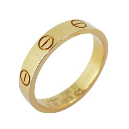 Pre-owned White Gold rings Cartier Vintage , Yellow , Dames