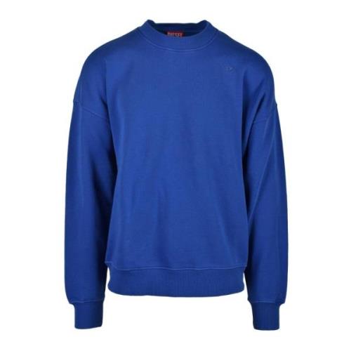 Katoenen Sweatshirt Diesel , Blue , Heren