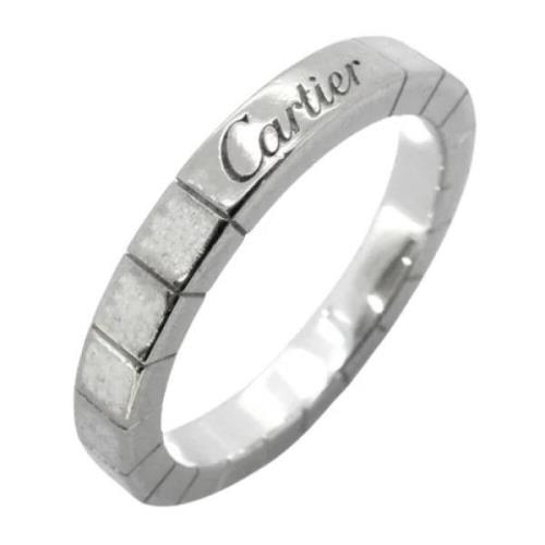 Pre-owned White Gold rings Cartier Vintage , Gray , Heren