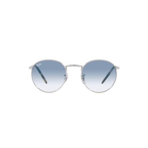 Rb3637 Zonnebril Nieuw Rond Gepolariseerd Ray-Ban , Blue , Dames