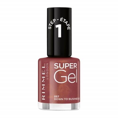 Rimmel Super Gel Nail Polish 12ml (Various Shades) - Down to Business