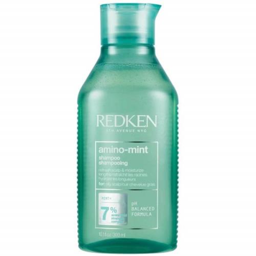 Redken Amino Mint Scalp Cleansing for Greasy Hair Shampoo and Acidic B...