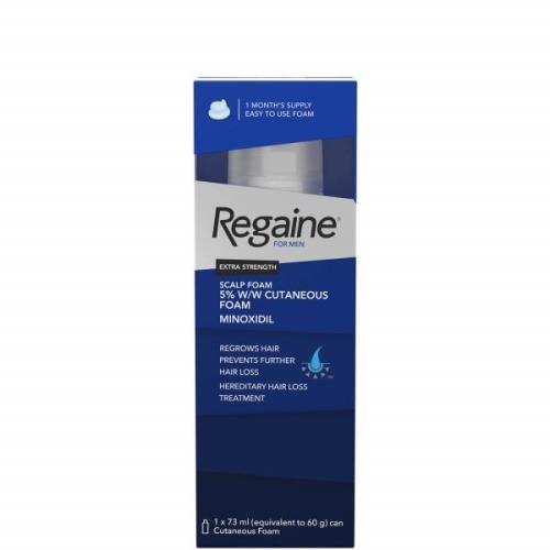 Regaine Men's Extra Strength Hair Loss and Hair Regrowth Scalp Foam Tr...