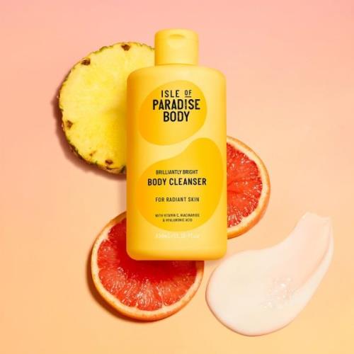 Isle of Paradise Exclusive Brilliantly Bright Body Cleanser 300ml