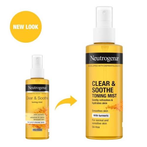 Neutrogena Clear and Soothe Toning Mist 125ml