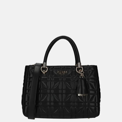 Guess Assia high society satchel handtas black