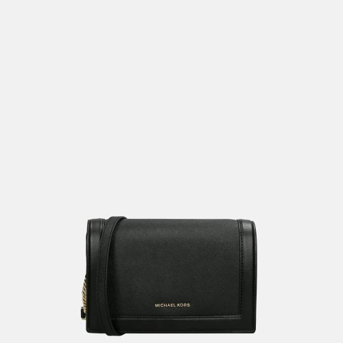 Michael Kors Jet Set crossbody tas black