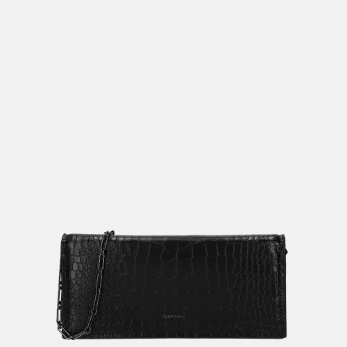 Calvin Klein Glow chain clutch black