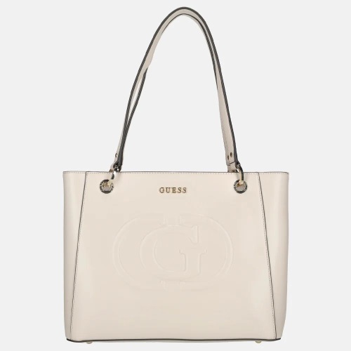 Guess Eco Mietta Noel tote shopper stone