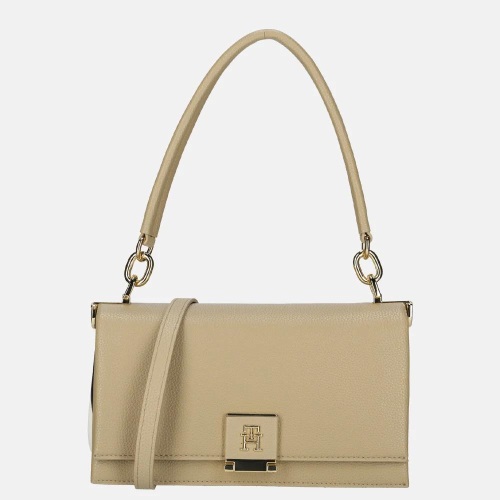 Tommy Hilfiger Her Med crossbody tas beige