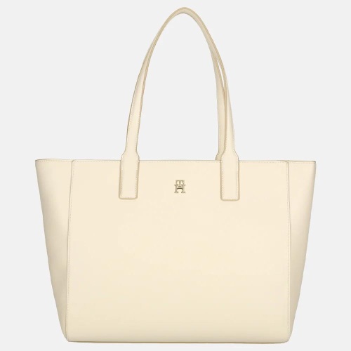 Tommy Hilfiger soft logo tote shopper sugarcane