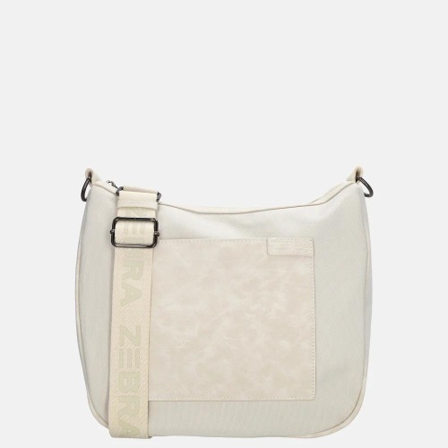 Zebra Trends Ingrid crossbody tas creme