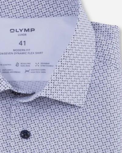 OLYMP 24/7 Luxor Modern Fit Heren Overhemd LM