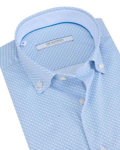 The BLUEPRINT Premium - Heren Trendy Heren Overhemd LM