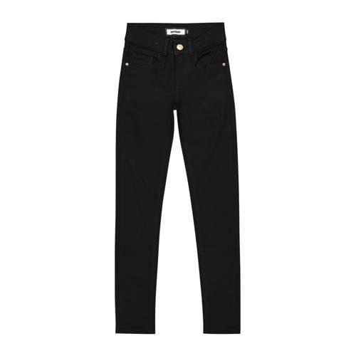Raizzed skinny jeans zwart Meisjes Stretchkatoen Effen - 104