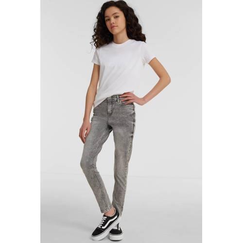 anytime skinny jeans grijs Meisjes Denim - 104 | Jeans van anytime