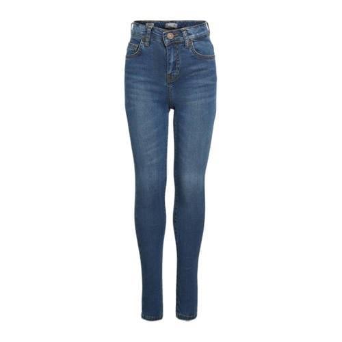 LTB high waist super skinny jeans Sophia marlin blue wash Blauw Meisje...