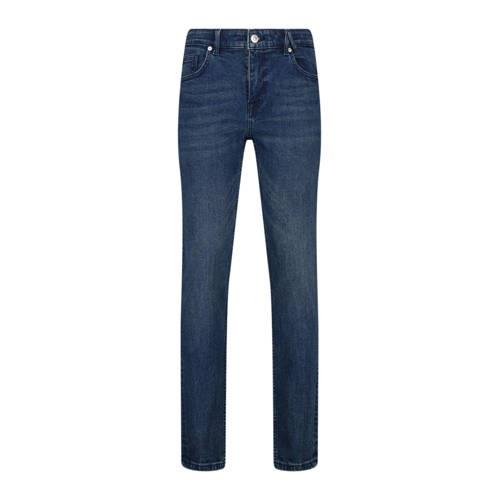 America Today slim fit jeans medium blue denim Blauw Jongens Stretchde...