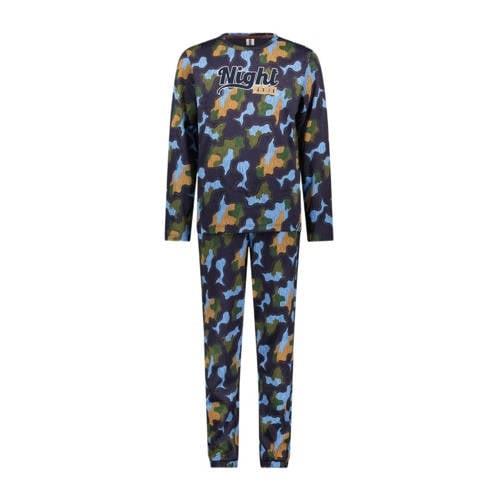 B.Nosy pyjama B. a SLEEP met all over print donkerblauw/multicolor Jon...
