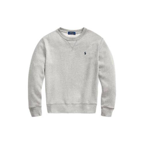 POLO Ralph Lauren sweater grijs Effen - 128 | Sweater van POLO Ralph L...